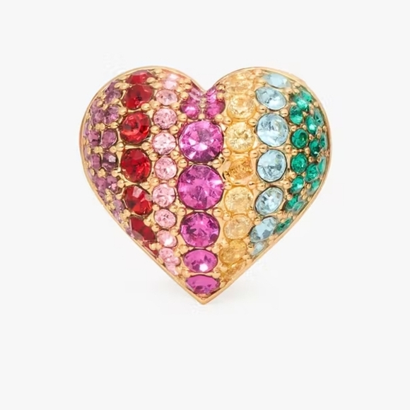 🔹️Kate Spade🔹️ On The Dot Rainbow Pride Collection Stud Earrings ✨️🌈 - Picture 3 of 5